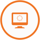 complex donation processing icon